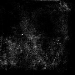 Black grunge background, scary horror texture, old wall
