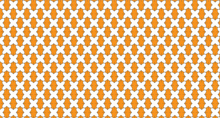 vector seamless pattern with golden decoration