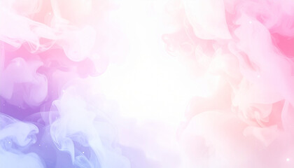 幻想的なパステルスモークの光背景