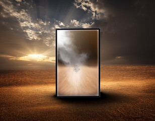 concept of bring into existance. God creates