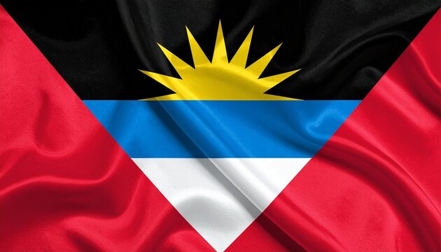 waving national flag of argentina