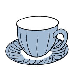 cup of tea with saucer