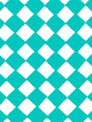 Green and white checkered pattern