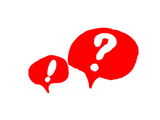 red question mark