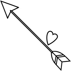 Love Arrow Vector