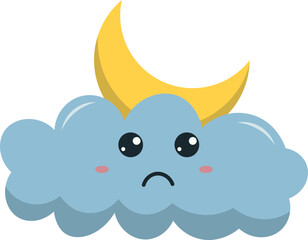 Simple Cute Cartoon Weather Icon