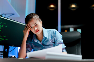 Stressed programmers, working overtime, developers feeling frustrated while fixing complex code errors are the challenges faced in software development.
