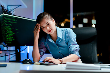 Stressed programmers, working overtime, developers feeling frustrated while fixing complex code errors are the challenges faced in software development.