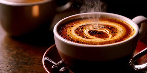 cup of cappuccino, cafe