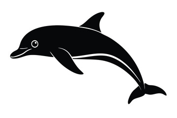 Fototapeta premium dolphin-isolated-on-white-background.eps