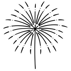 Fototapeta premium Firework Symbol