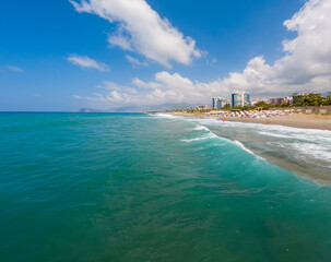 Clear water of the Mediterranean Sea
