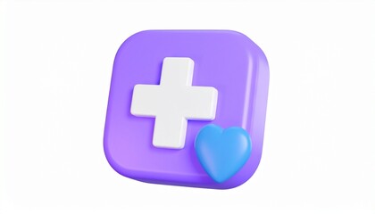 Health 3D rendered icon i