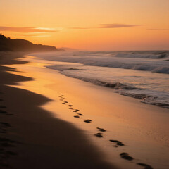 sunset at the beach 0091