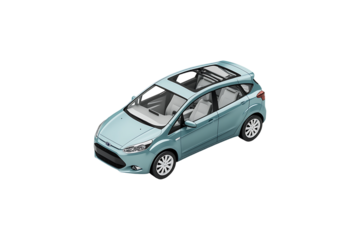Passenger modern car assembled high quality realistic image