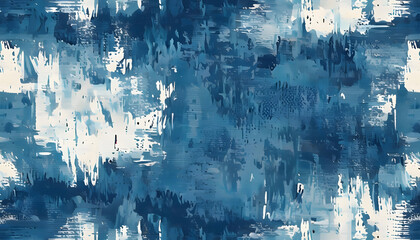 grunge blue background with paint