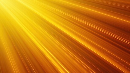 Golden Yellow Light Rays Streaking Across Dark Orange image
