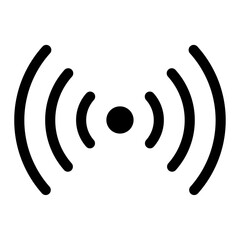 電波マークのアイコンイラスト002