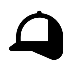 Baseball cap icon vector illustration