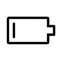 Battery power icon vector illustration