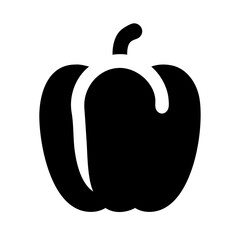 Bell pepper icon vector illustration