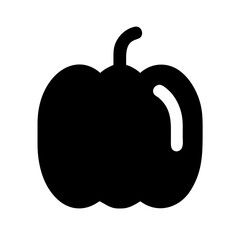 Bell pepper icon vector illustration