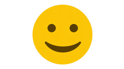 Joyful Expression: A simple yet universally recognized emoji represents pure happiness, its cheerful face conveying a sense of contentment and optimism. 