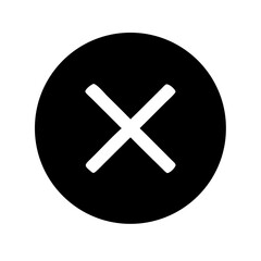 Cancel symbol icon vector illustration