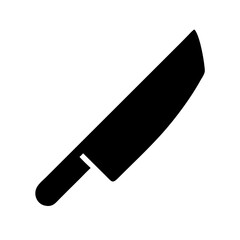 Chef's knife icon vector illustration