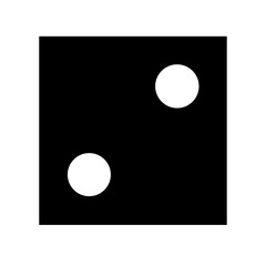 Dice game icon vector illustration