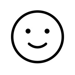Happy face icon vector illustration