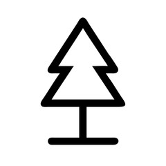 Pine tree icon vector illustration