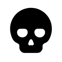 Skull icon vector illustration