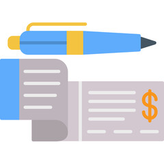 Obraz premium Paycheck icon