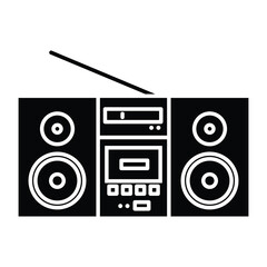 Music Player  Icon Element For Design