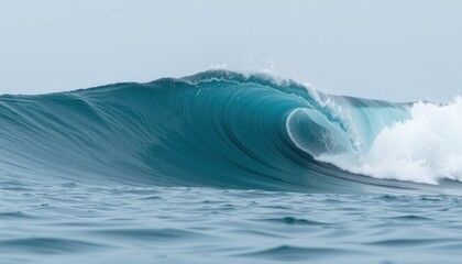 Surfing waves crashing pacific ocean marine photography tranquil seascape aerial perspective nature's power