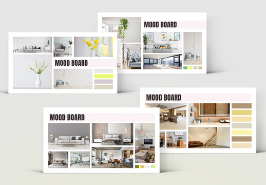 Interior Mood Board Template