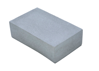 Concrete template podium pedestal for show cosmetic or skin care products display on transparent background png file