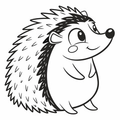 Hedgehog with Big Cheeks Icon