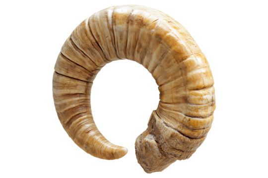 Ram horn high quality realistic image