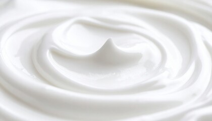 Close Up Whipped Cream Texture