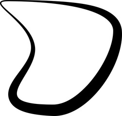 Line circular design. Geometric shape