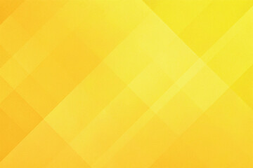 Yellow abstract background with golden geometric pattern and flowing orange gradient wave design