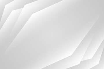 Modern White Background. Technology Banner. Vector Illustration. Abstract Business Wallpaper