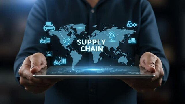 Supply Chain Management: Global Logistics & Technology Solutions - Digital Transformation for Business Efficiency