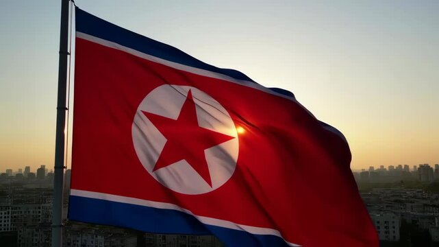 Flag of North Korea