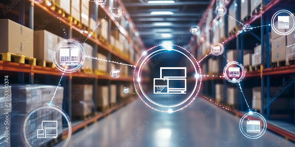 Poster Optimizing cold supply chain logistics for efficiency Generative AI
