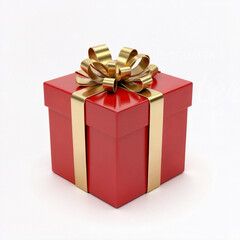 Stylish square gift boxes wrapped with satin bows