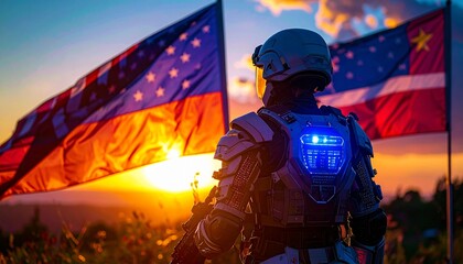 Fototapeta premium Soldiers of the World: United by Duty