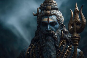 Obraz premium bholenath, hindu god Shiva